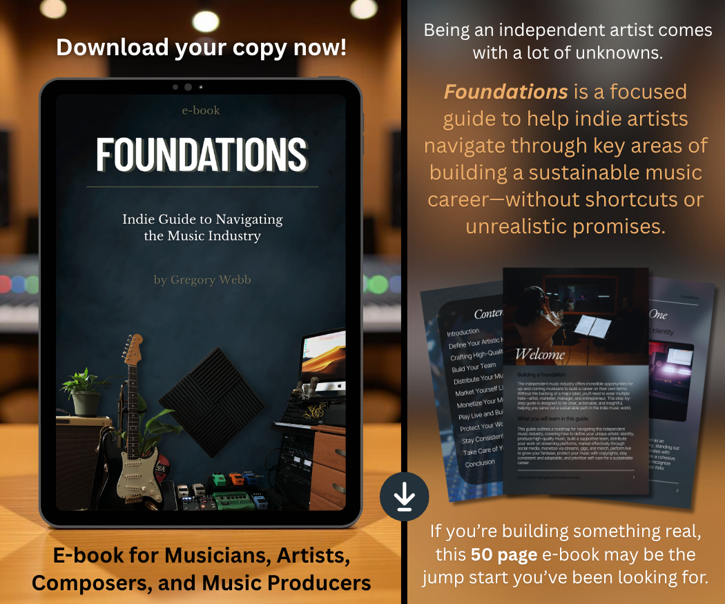 Indie guide to navigating the music industry- For musicians, songwriters, composers and music creators