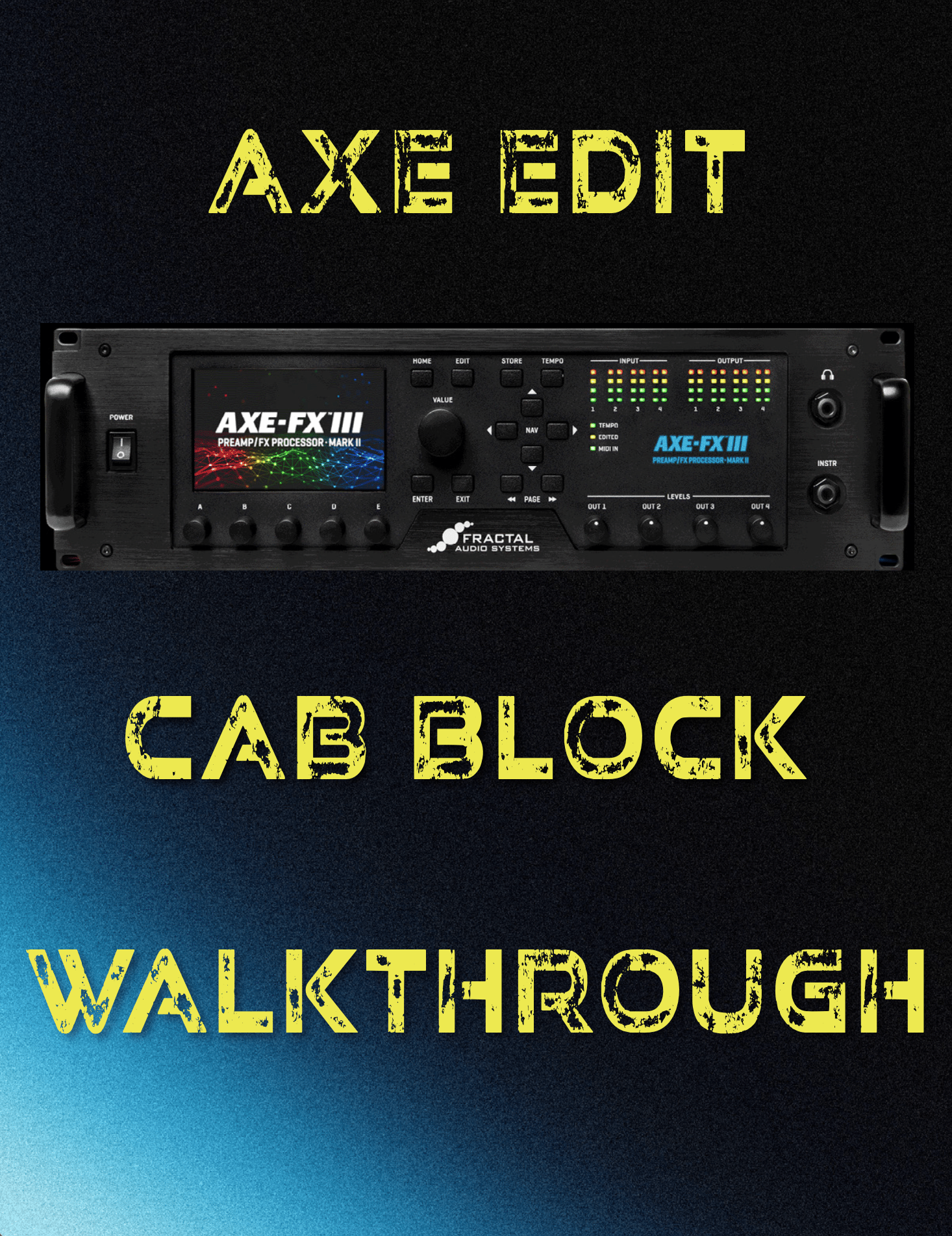 Cab Block Guide for Fractal Audio Products