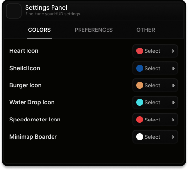 Settings Panel UI - Payhip