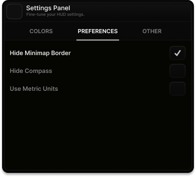 Settings Panel UI - Payhip