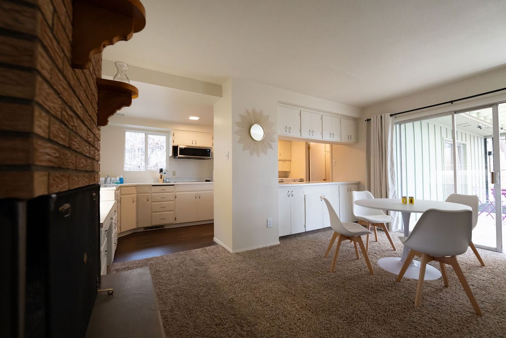 Mid-century modern rental home