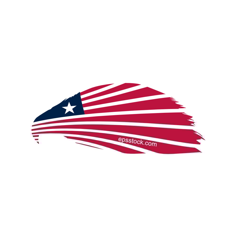 Eagle USA Flag