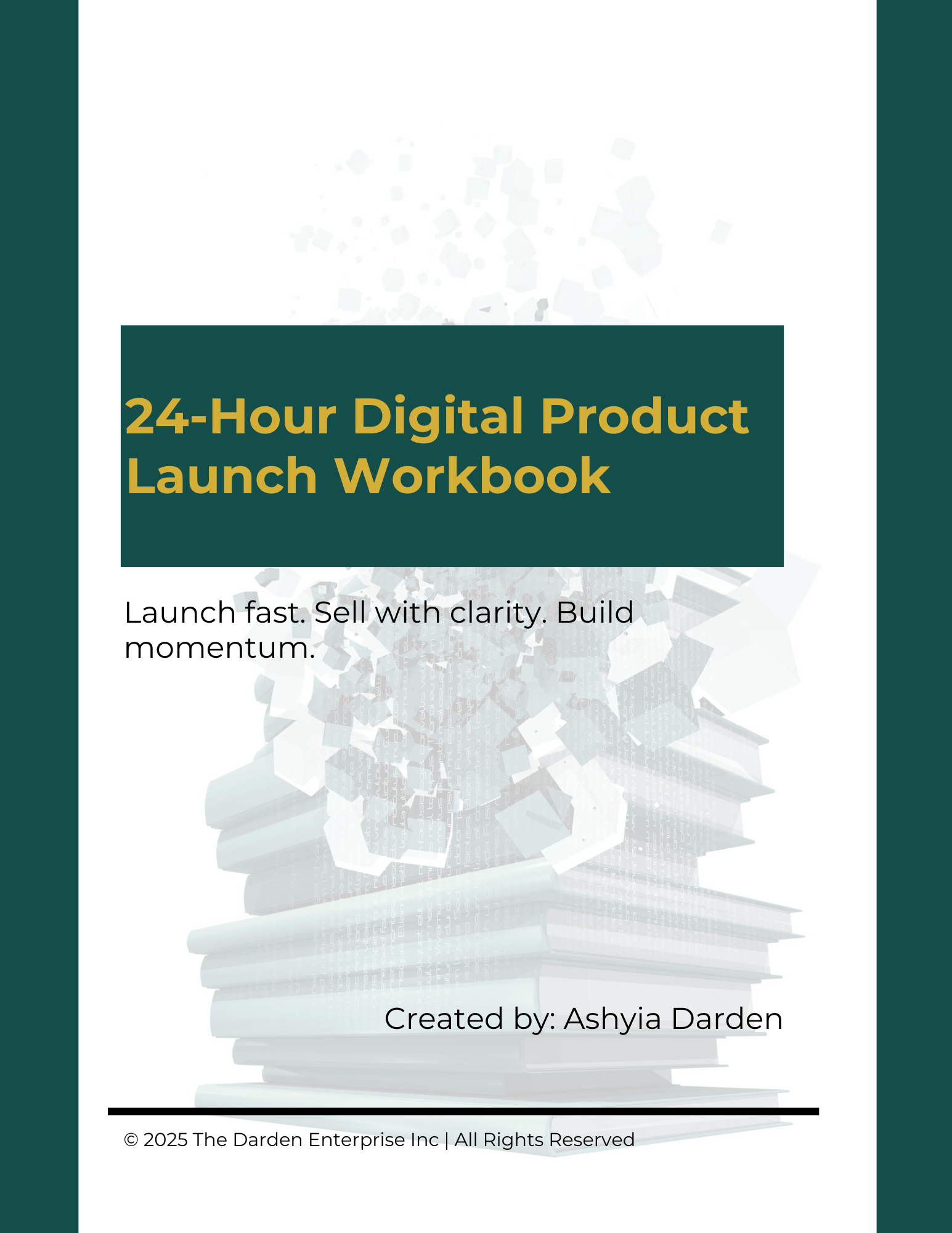 24- Hour Digital Product Launch Workbook - Payhip