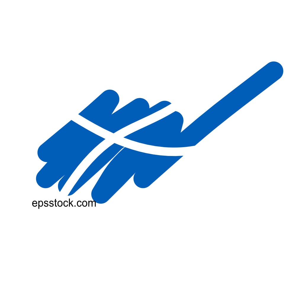 Scotland flag line logo