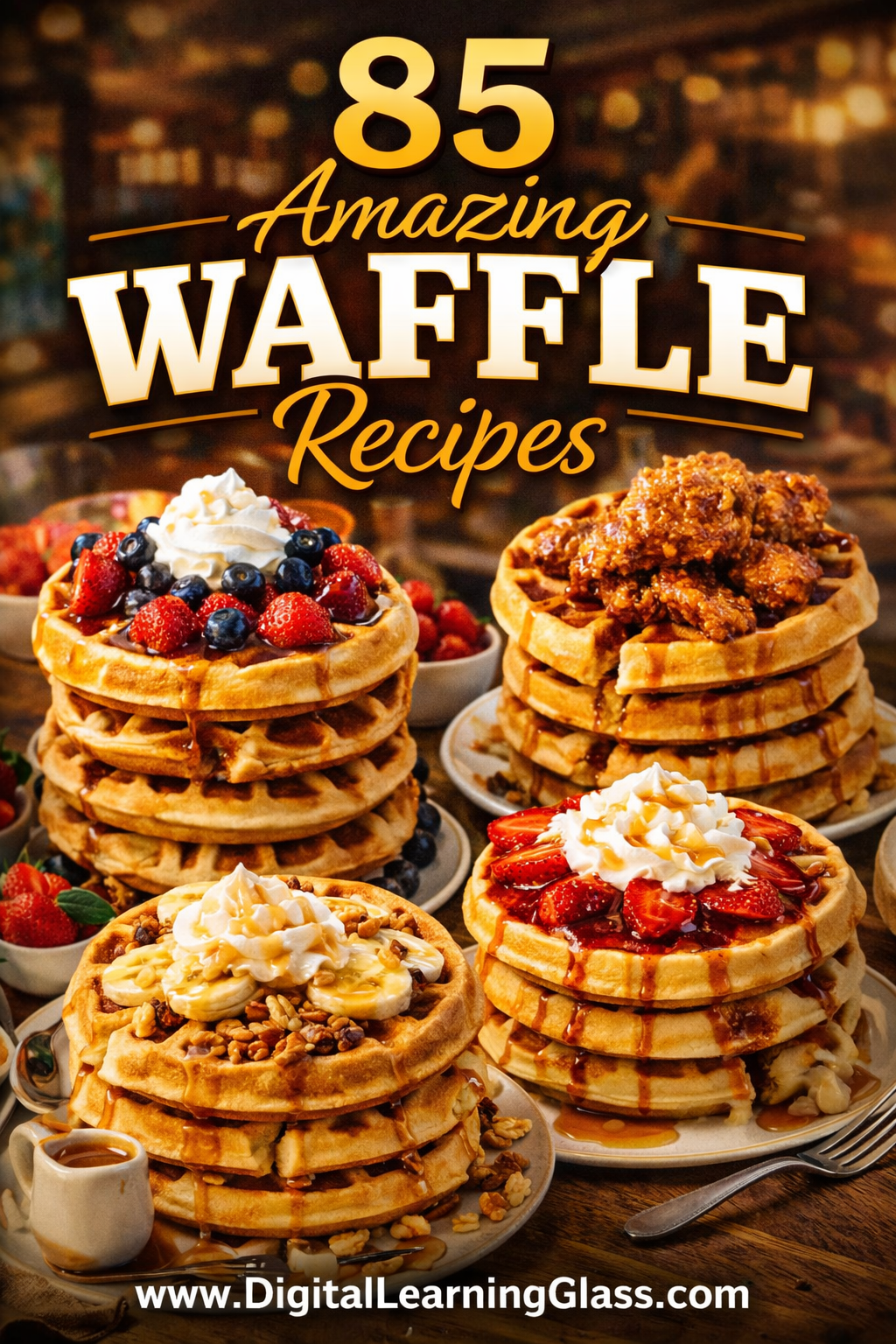 85 Amazing Waffle Recipes eBook