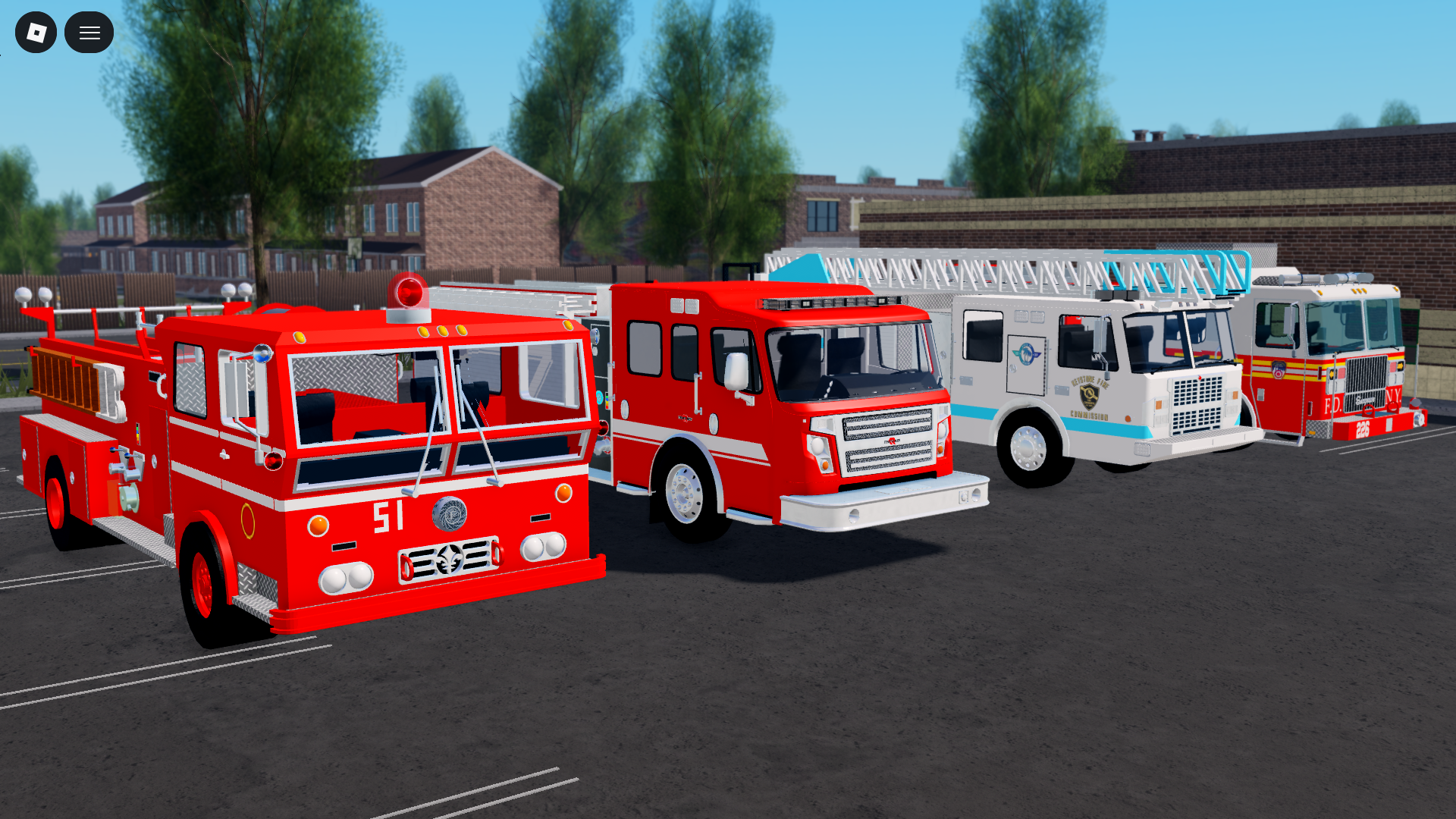 Urban Fire Apparatus Collection Roblox – Four Detailed Firefighting ...