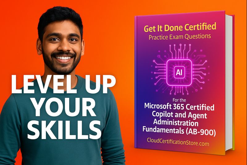 MICROSOFT 365 CERTIFIED COPILOT AND AGENT ADMINISTRATION FUNDAMENTALS CERTIFICATION visual data 8