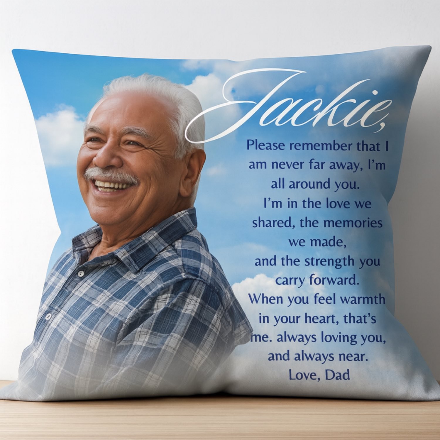 Custom Photo Memory Pillow Design – Personalized Digital File - Payhip