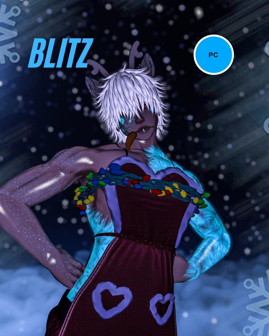 Blitz || VRCHAT Avatar|| Fake Index Hands || GoGoLoco