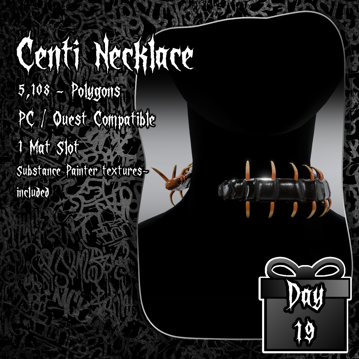 ⛧Centi Necklace⛧ Advent Calendar FREE