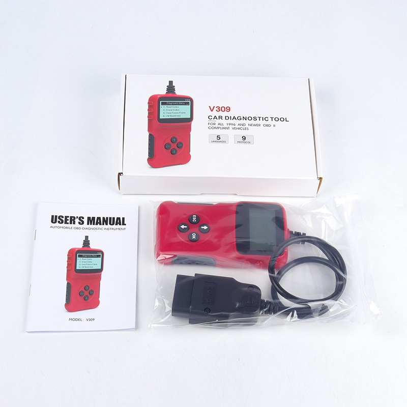 HV Universal OBDII Diagnostic Tool Scanner Code Reader Car Code Scan ...