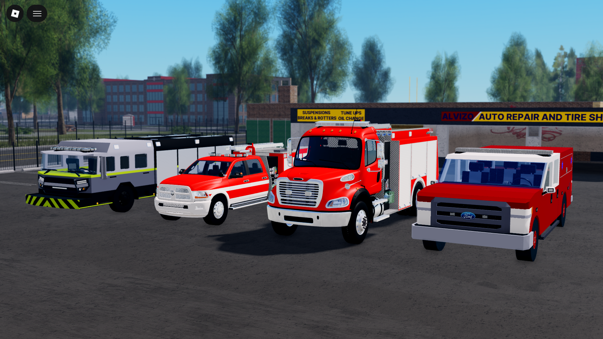 Rapid Response Utility Fleet Roblox – Compact and Command Fire Vehicle Set