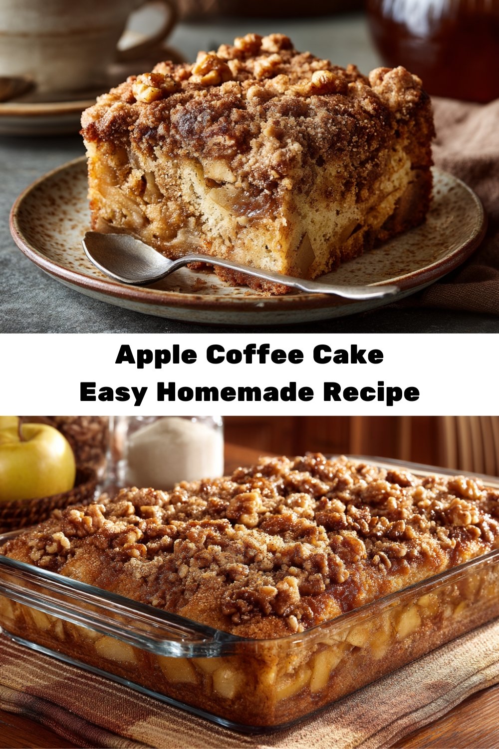 Apple Coffee Cake - Easy Homemade Recipe