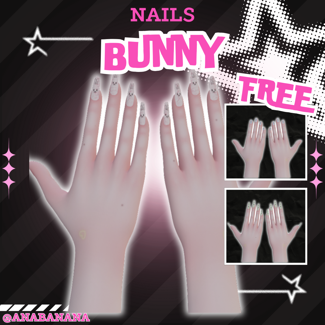 🐰 Bunny Nails | Vrbase FREE