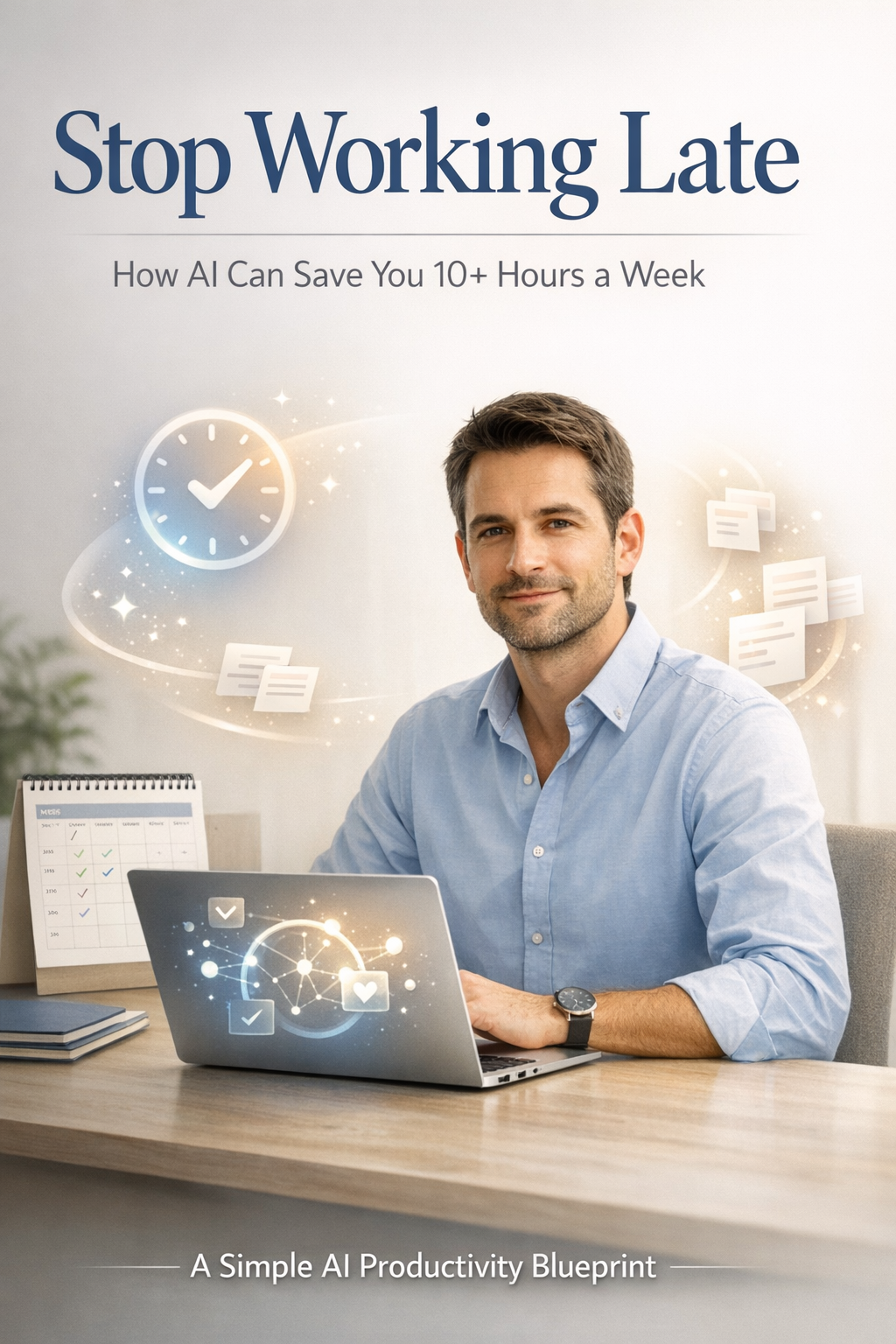 Stop Working Late: How AI Can Save You 10+ Hours a Week The Simple AI System for Busy Professionals, Freelancers & Small Business Owners