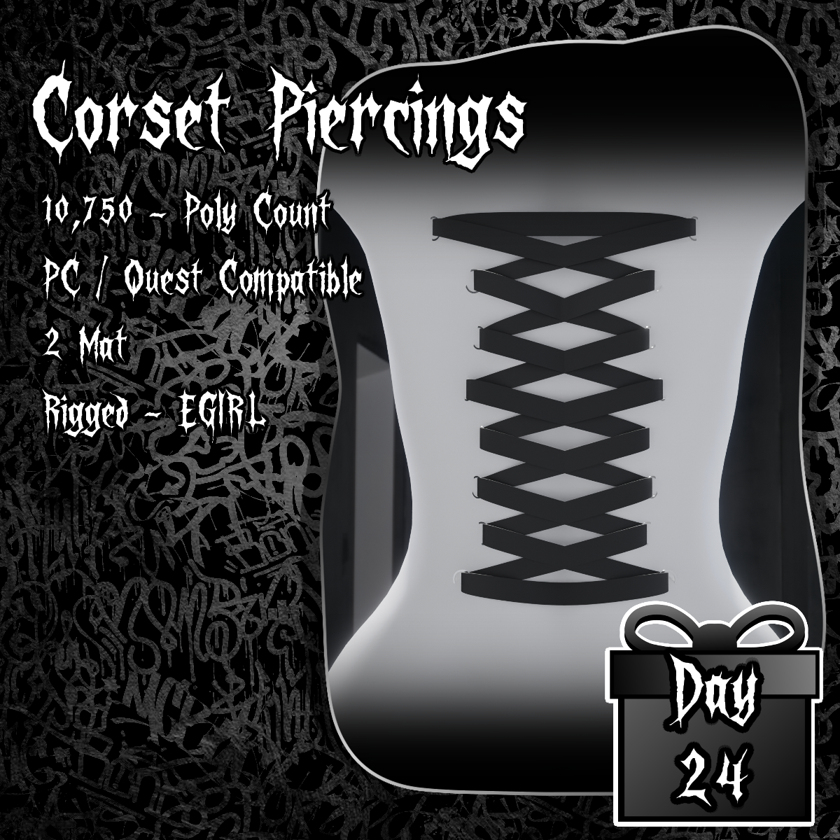 ⛧Corset Piercings⛧ Advent Calendar FREE