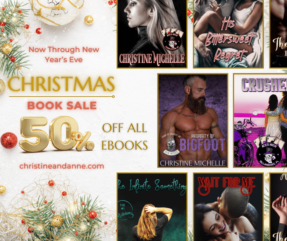 Fifty Percent off all Ebooks. Dec. 24-31