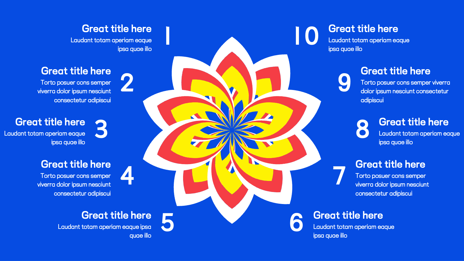Modern PowerPoint Design Tutorial-- Petals Rotating - Payhip