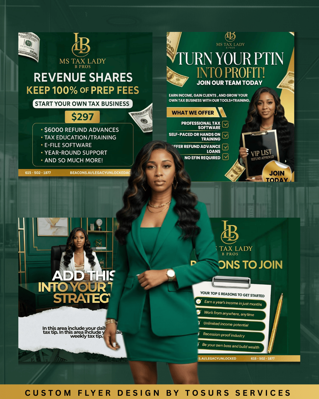 Flyer Bundle – 8 Custom Flyers Social Posts (Best Value) - Payhip