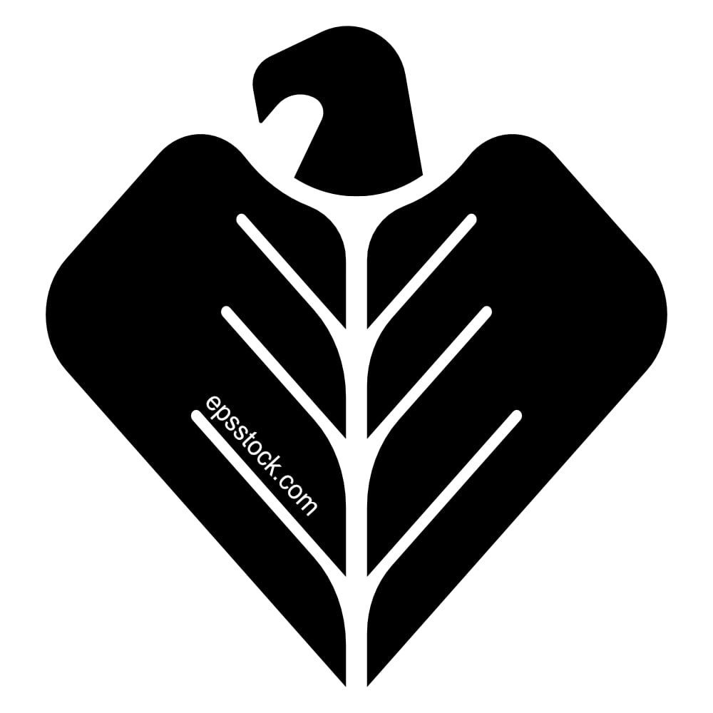 Geometric Eagle symbol