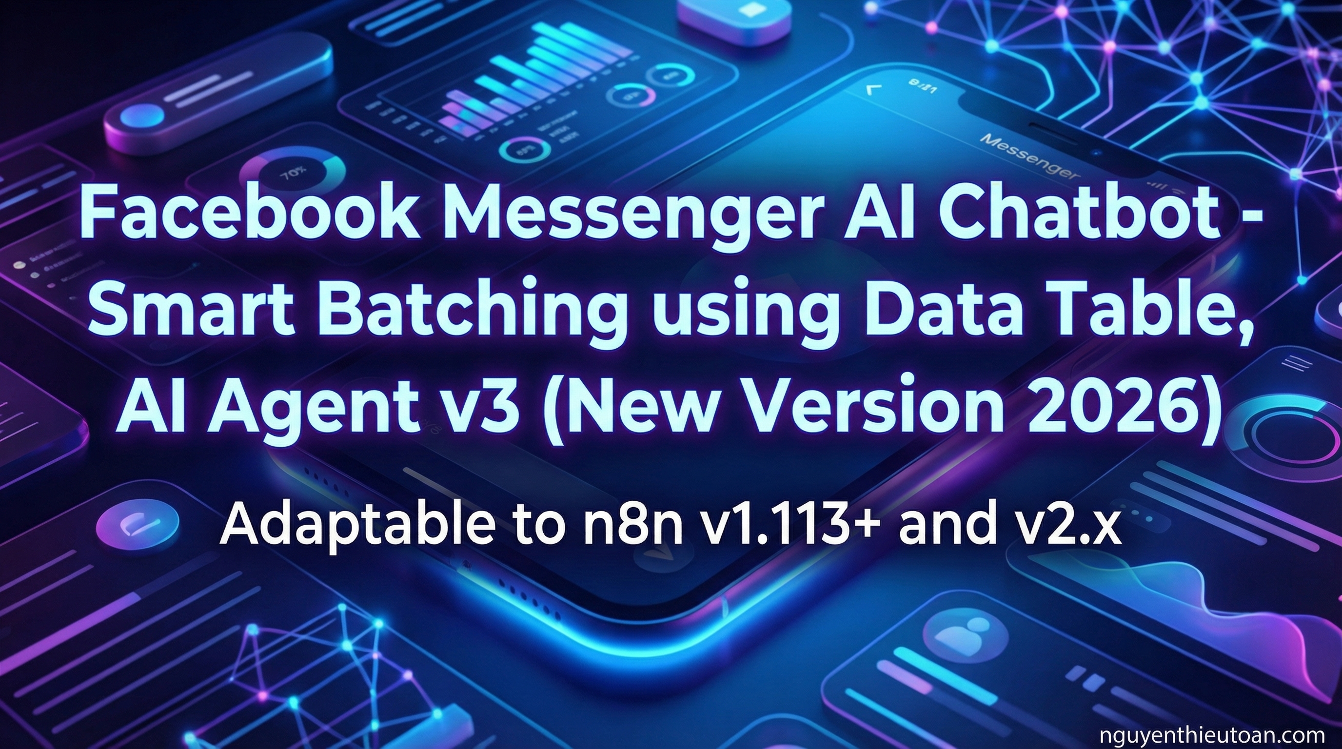 Smart Batching Facebook Messenger Chatbot - Format & Notify with n8n ...