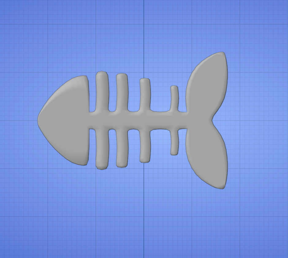 Pukei's Bonefish Hairclip