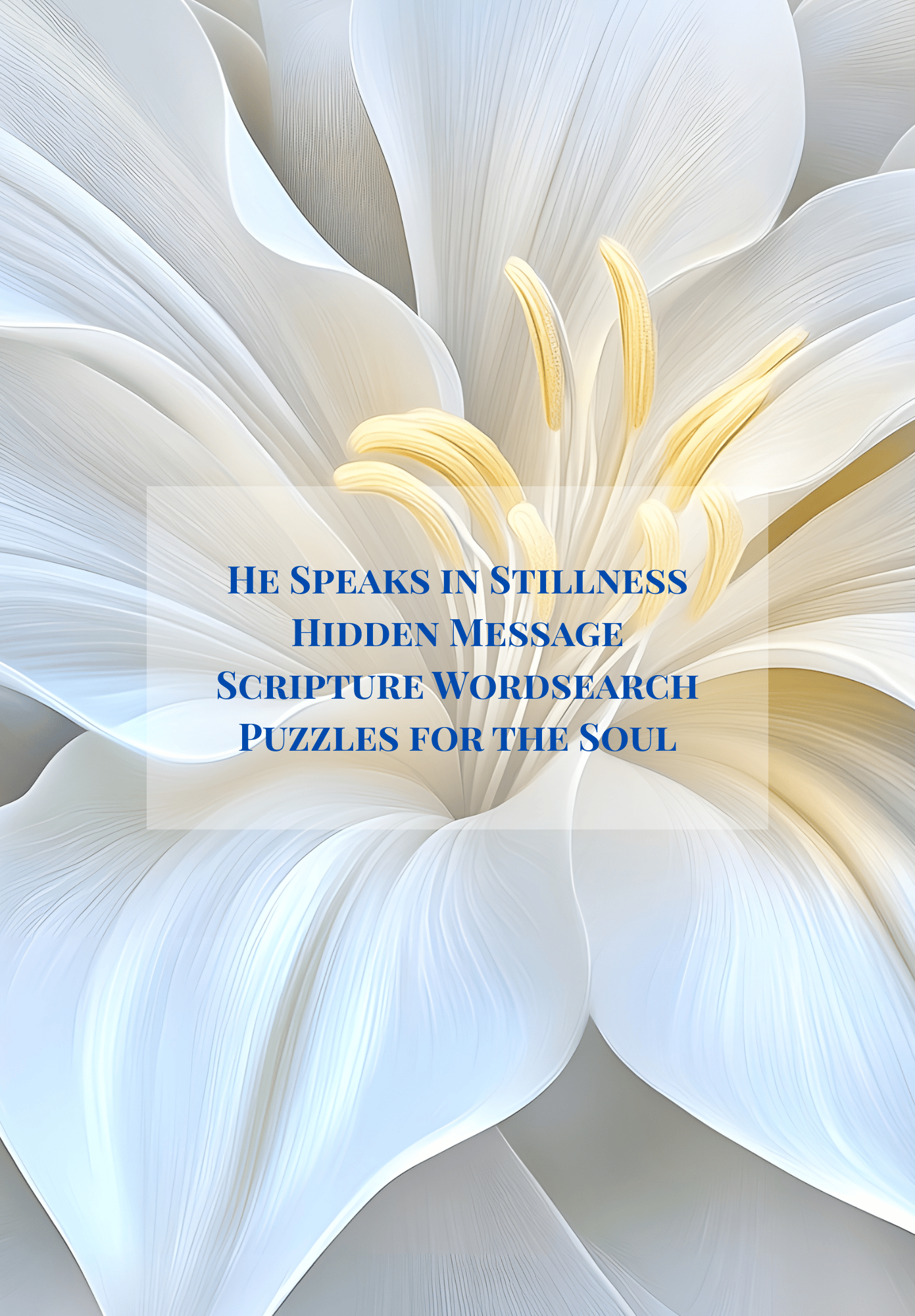 He Speaks in Stillness Hidden Message Scripture Wordsearch Puzzles for ...