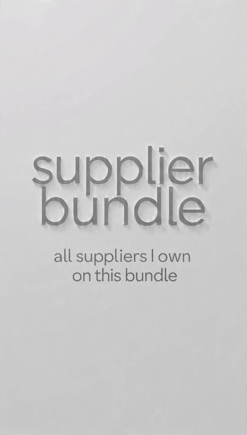 Supplier bundle - Payhip