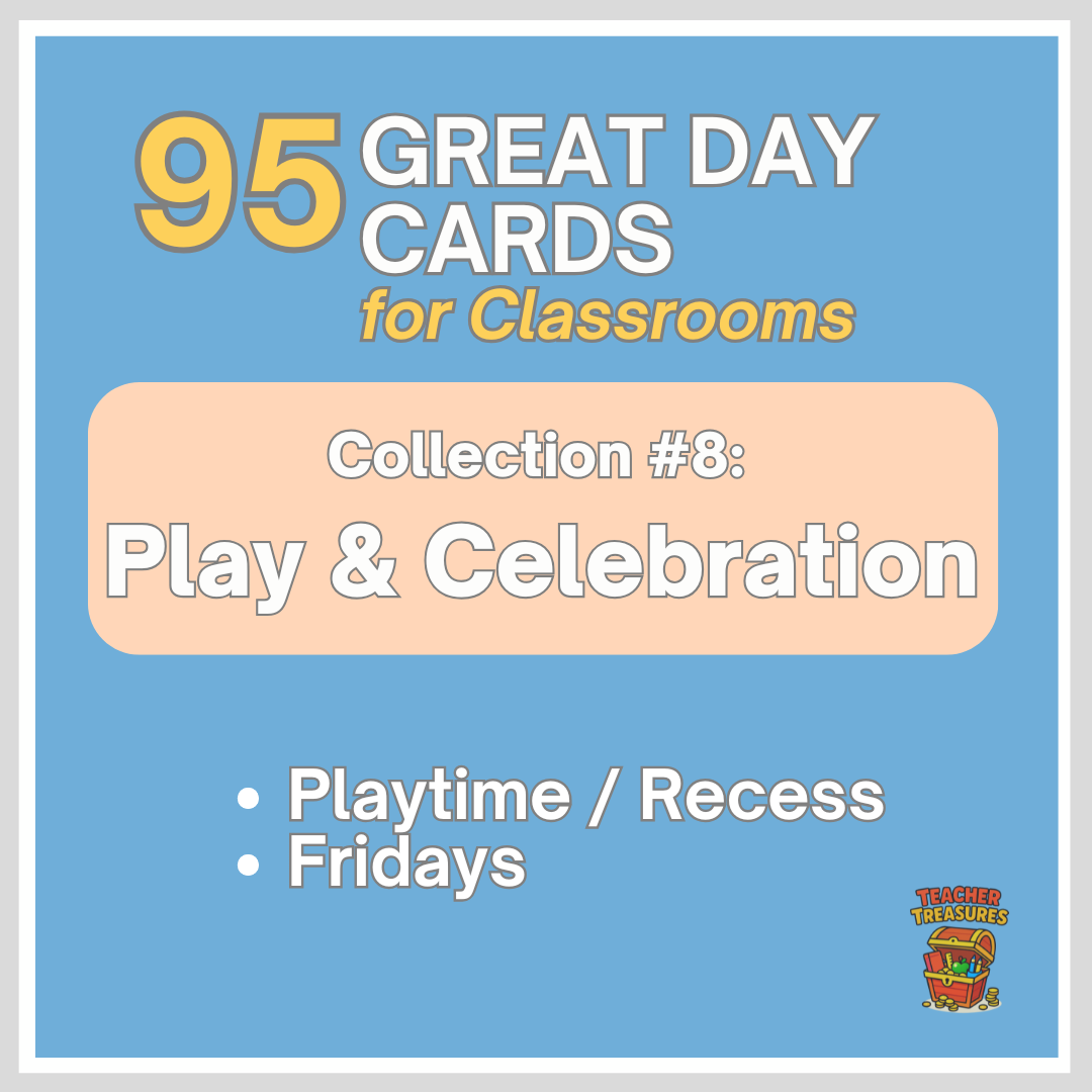 Great Day Cards - Set 8: Play & Celebration (95 Daily Mindset Cards)