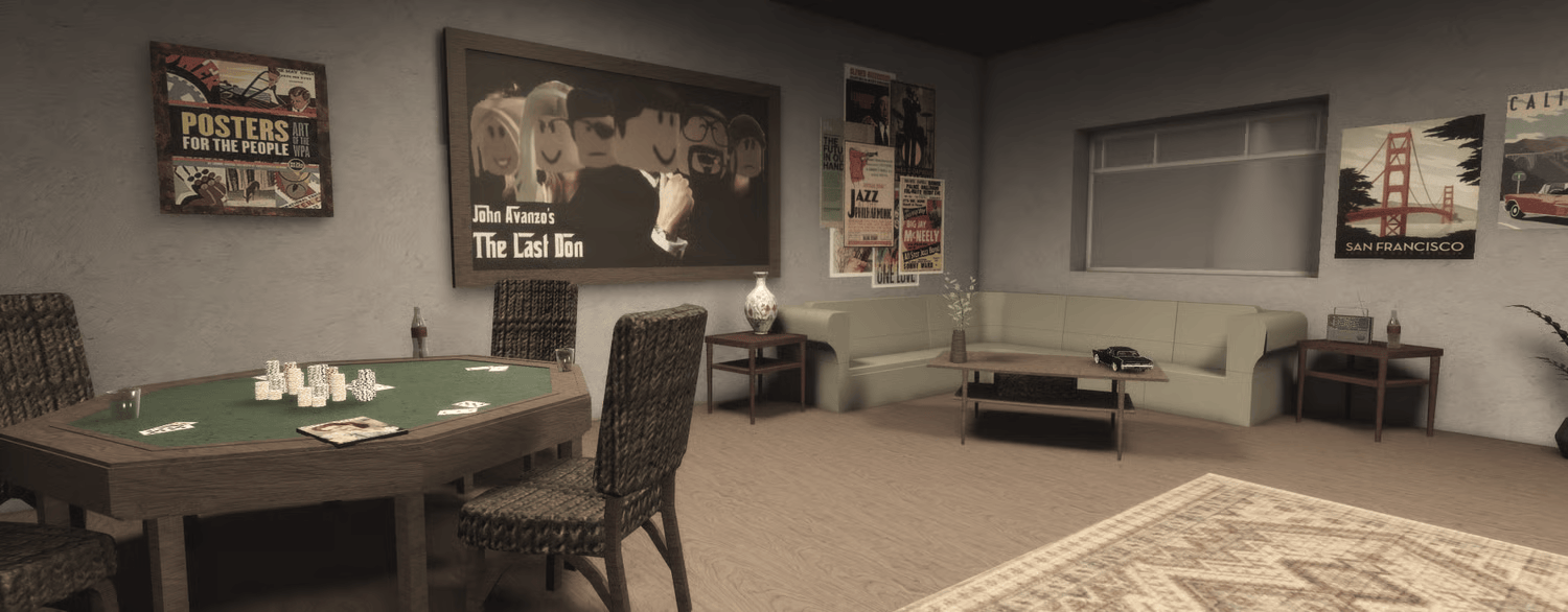 Vintage Interior Scene Roblox – Cinematic Classic Environment for Roleplay