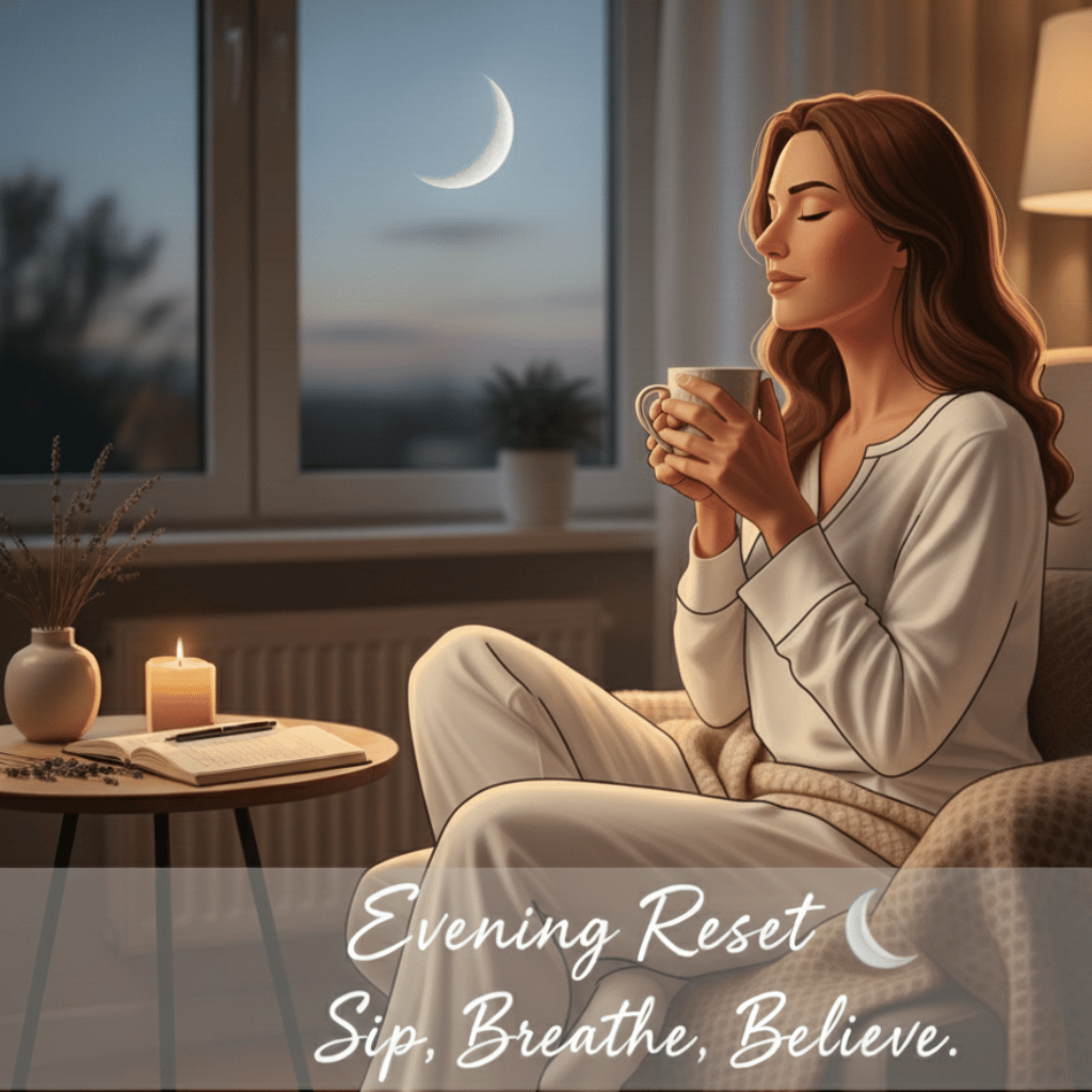 Evening reset moms