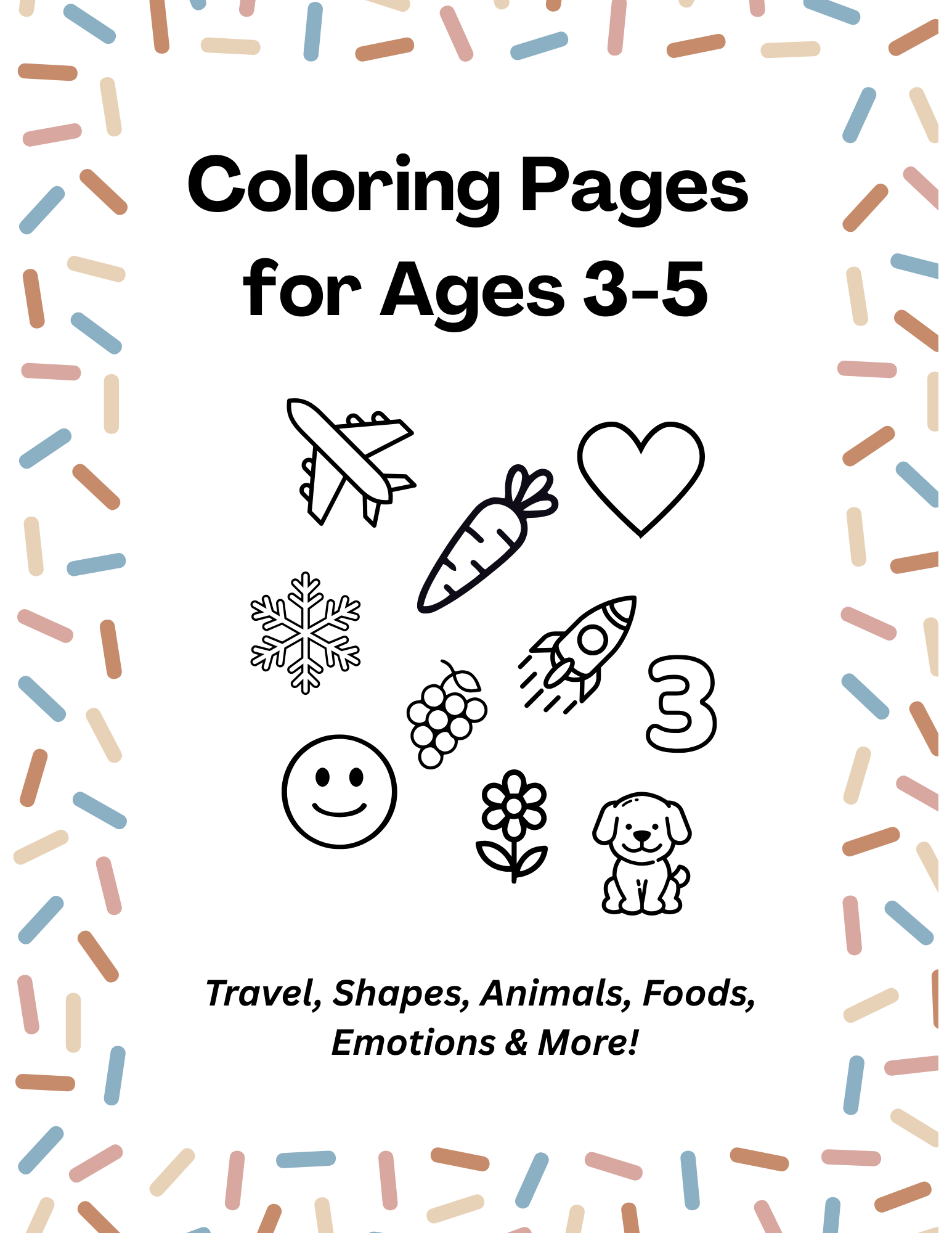 Coloring Pages for Ages 3-5 - Payhip