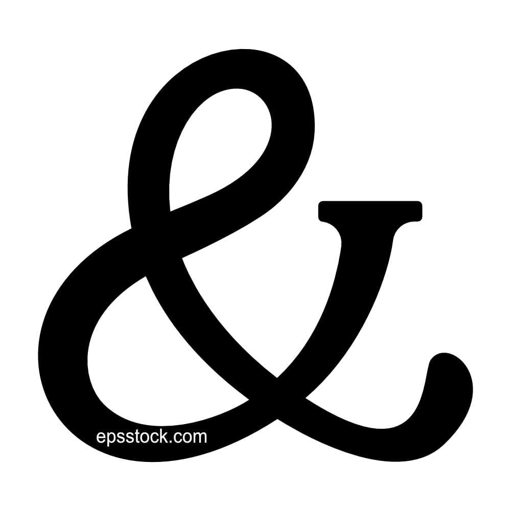 ampersand And symbol