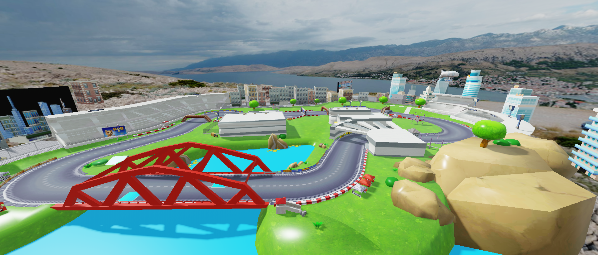 Urban Racer Map Cartoon City Racetrack – Arcade Urban Racing Map - Payhip