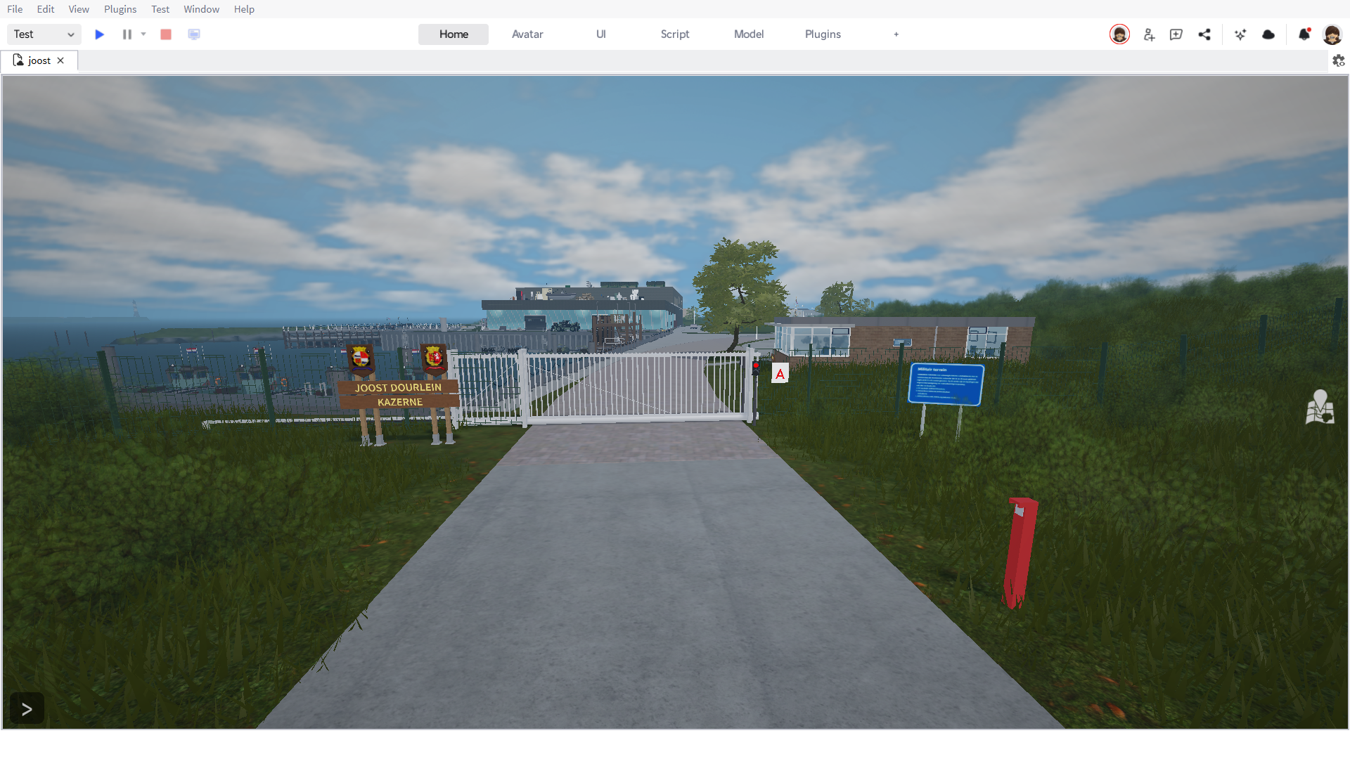Joost Dourlein Kazerne Roblox – Scripted Military Base Map with Working ...
