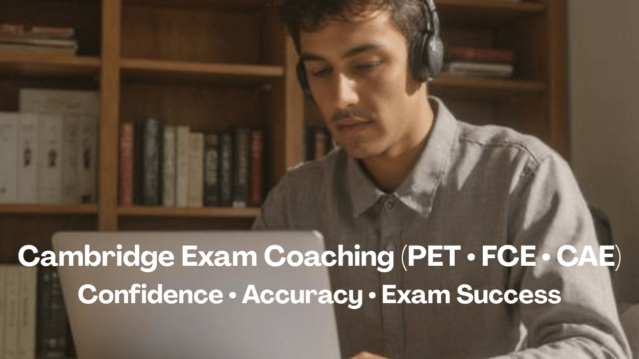 Cambridge Exam Coaching (PET • FCE • CAE) - Payhip