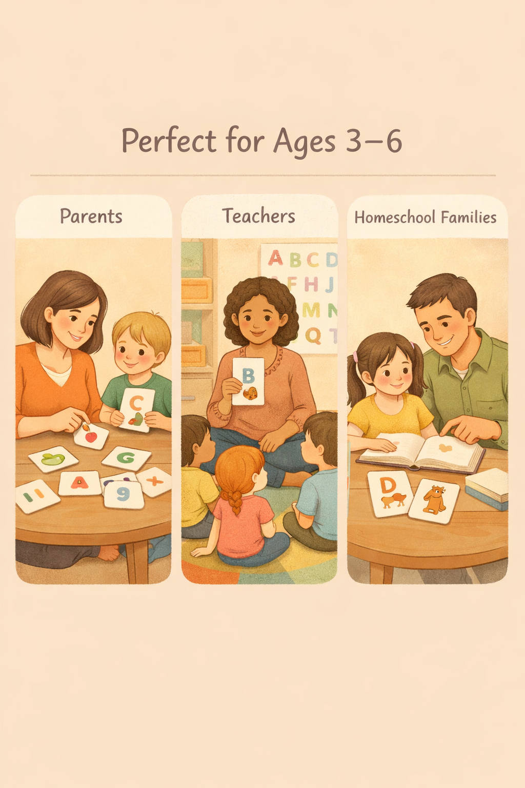 Sporty Animal ABC Flashcards for Kids