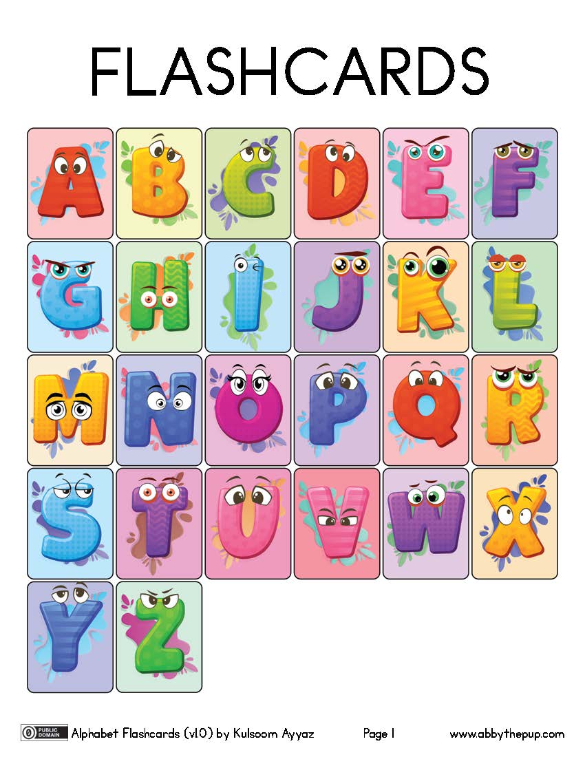 Alphabet Flashcards