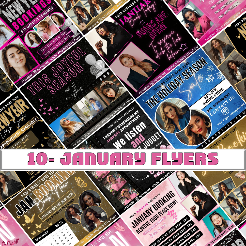 january flyer template, canva flyer templates, winter flyer design, editable flyer canva, business flyer january, promotion flyer template, printable flyer canva, small business flyer, january marketing template