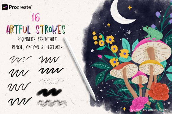 Procreate Brush Pack - Pencil & Crayon