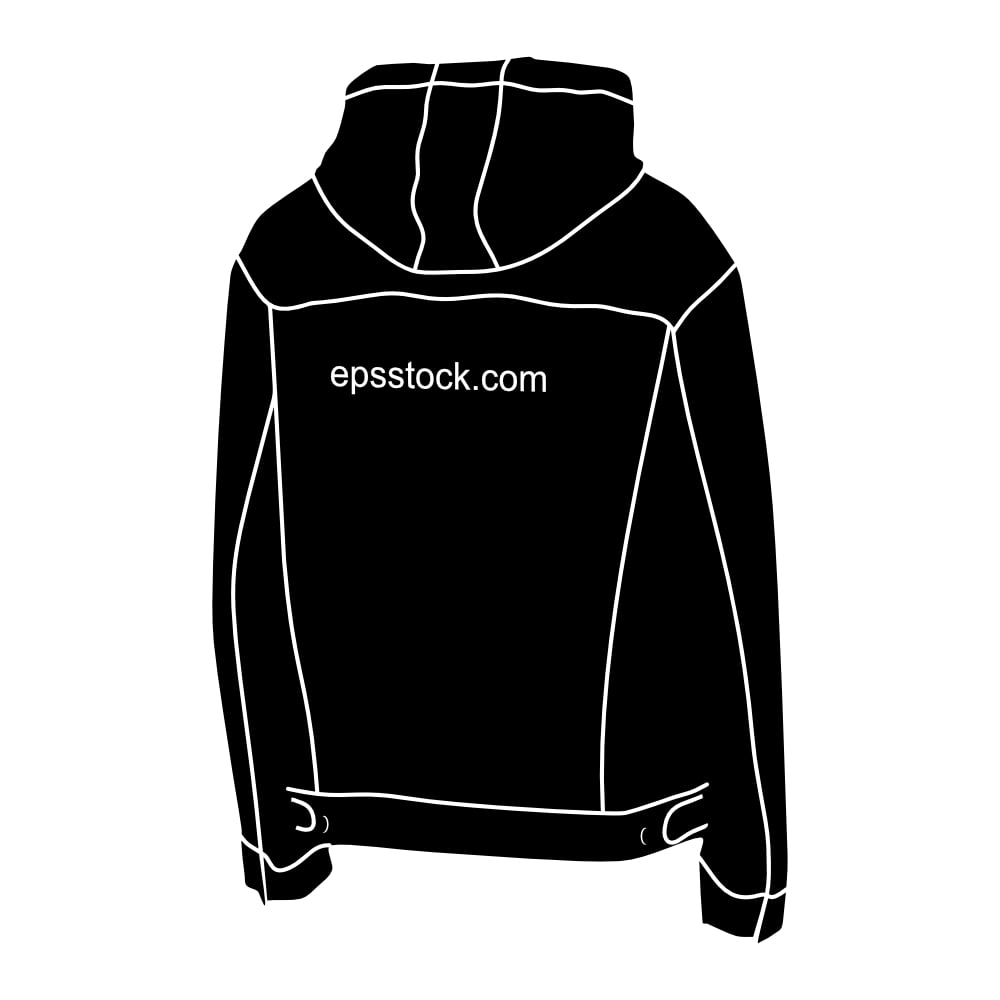 denim jacket with a hood