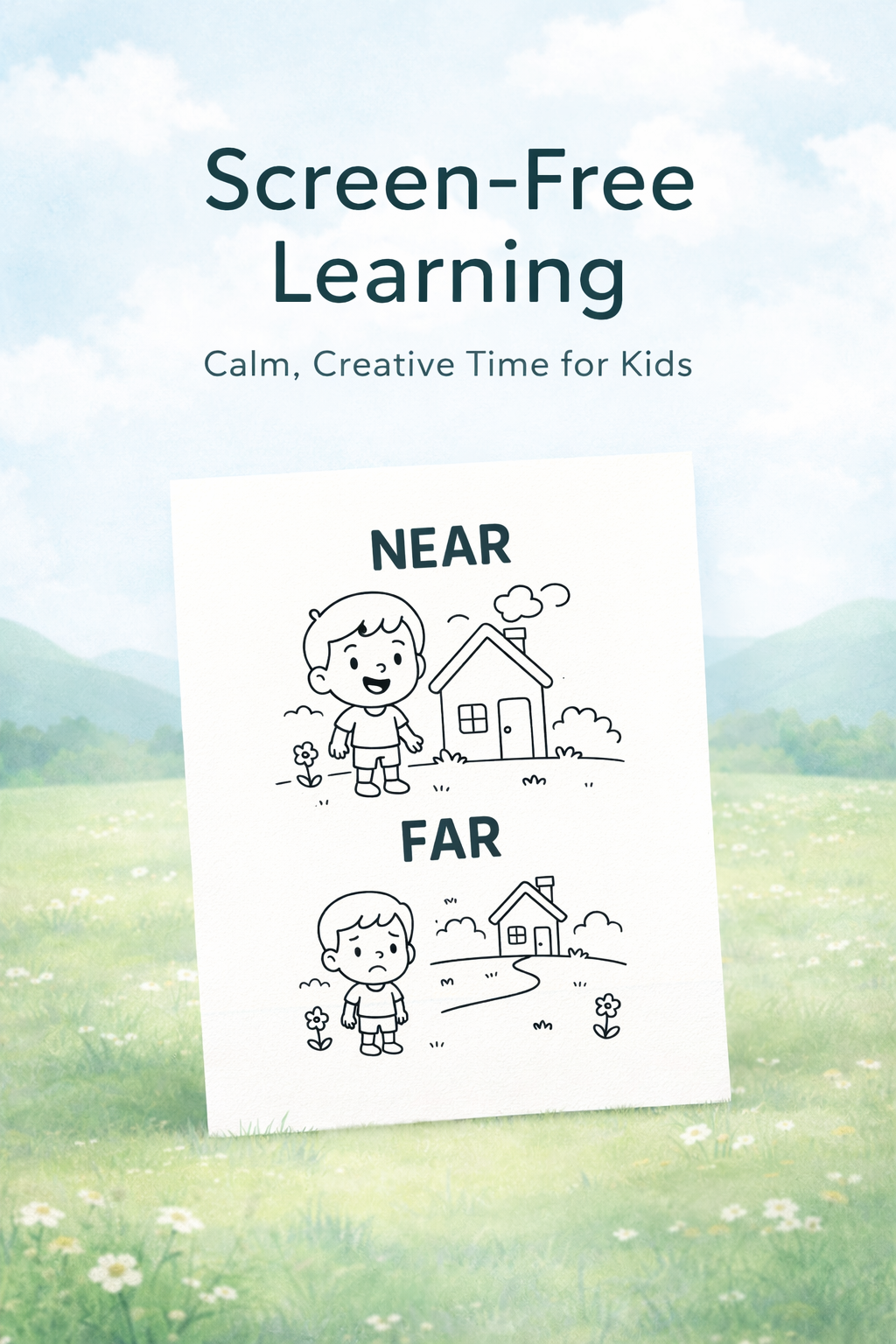 Opposites Made Easy! 20 Printable Coloring Worksheets for Ages 3–6