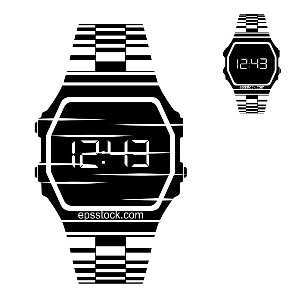 Retro Square Sports Watch