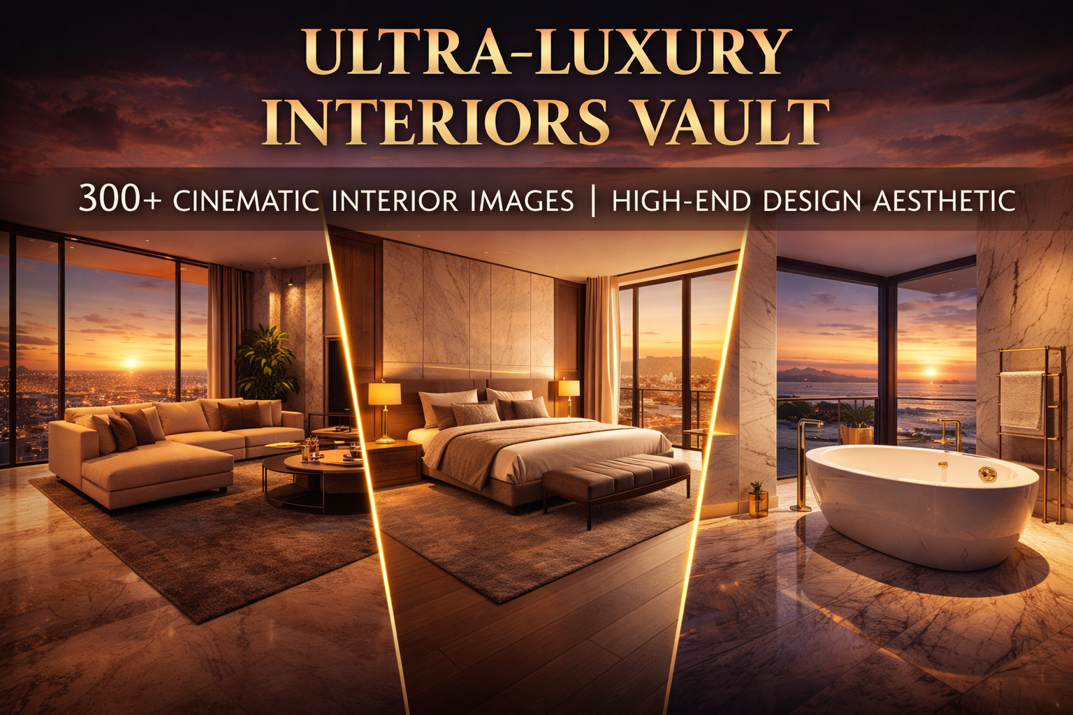 Ultra-Luxury Interiors Vault — 300 Cinematic Interior Design Images ... - Ultra Luxury Interior Design Services For Apartments