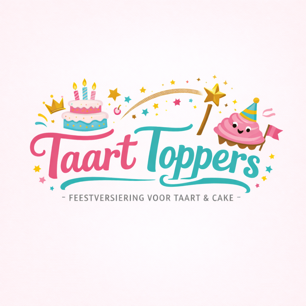 Welkom bij Taart Toppers, dé plek voor stijlvolle en feestelijke taarttoppers die elke taart omtoveren tot een echte eyecatcher. Of je nu een verjaardag, babyshower, bruiloft of jubileum viert: met onze taartversiering maak je elk moment extra bijzonder.  Onze collectie bestaat uit moderne, herbruikbare taarttoppers in verschillende stijlen, kleuren en thema’s. Van minimalistisch en chic tot vrolijk en speels – perfect voor zowel taarten als cakes. Elke taarttopper is ontworpen met oog voor detail en past moeiteloos op vrijwel elke taart. Bij Taart Toppers geloven we dat een taart meer is dan alleen dessert – het is het middelpunt van een feest. Met onze feestversiering voor taart en cake voeg je in één beweging sfeer, kleur en karakter toe.  Ontdek onze collectie en geef jouw taart de finishing touch die het verdient. taarttoppers kopen, taartversiering, cake topper, feestversiering taart, taart decoratie, verjaardag taart topper, bruiloft taart topper, babyshower taart versiering