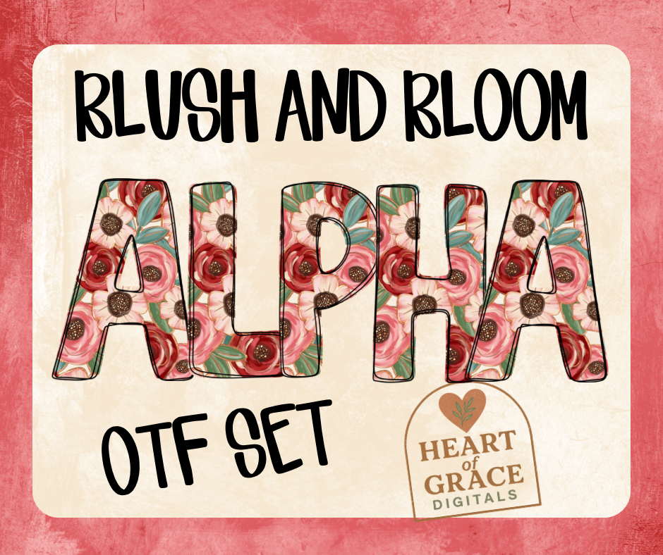 OTF Blush & Bloom Alpha Set - Payhip