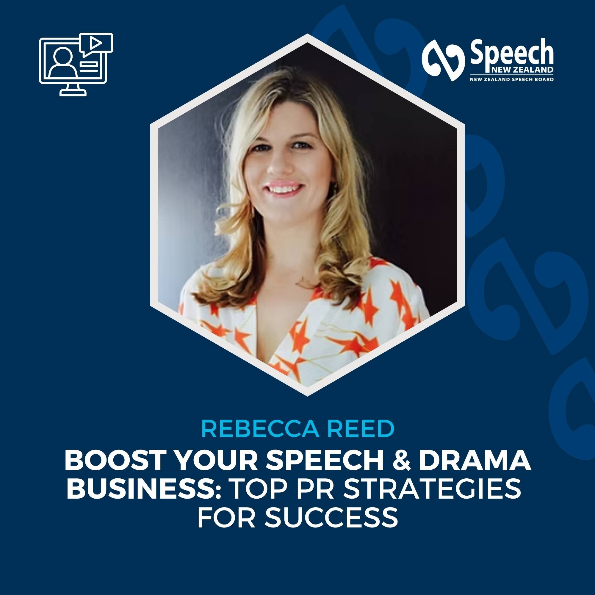 Rebecca Reed Webinar: Boost Your Speech & Drama Business : Top PR Strategies for ...