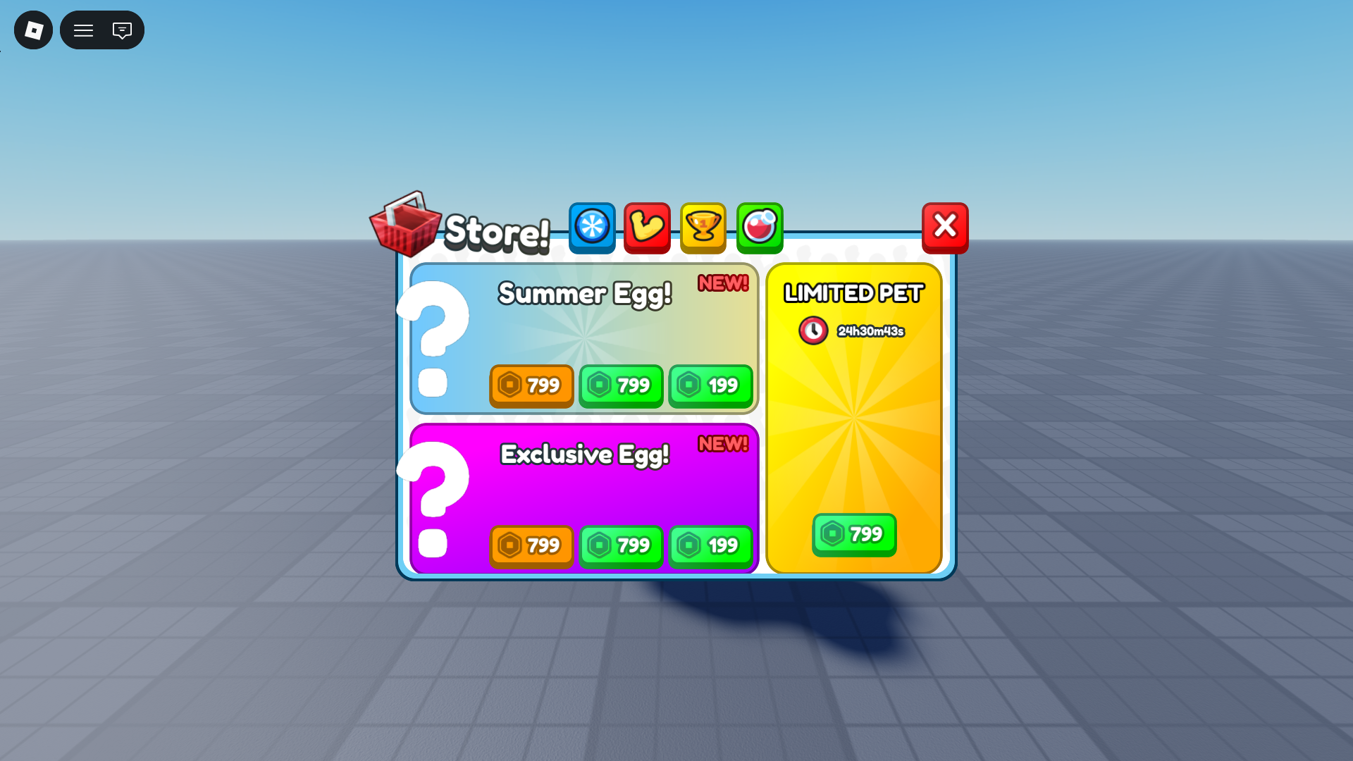 Buy Roblox UI Templates & GUI Packs | Menus, Shops, HUDs and Game ...
