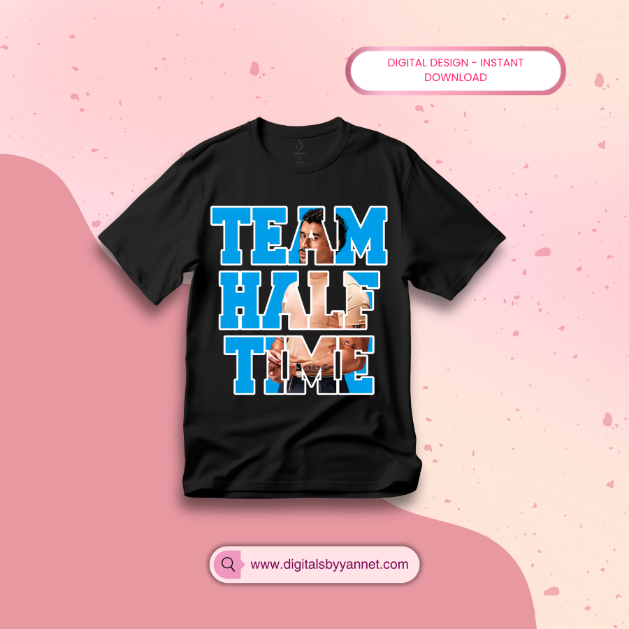 Modern football halftime show t-shirt design for Super Bowl 2026 fans