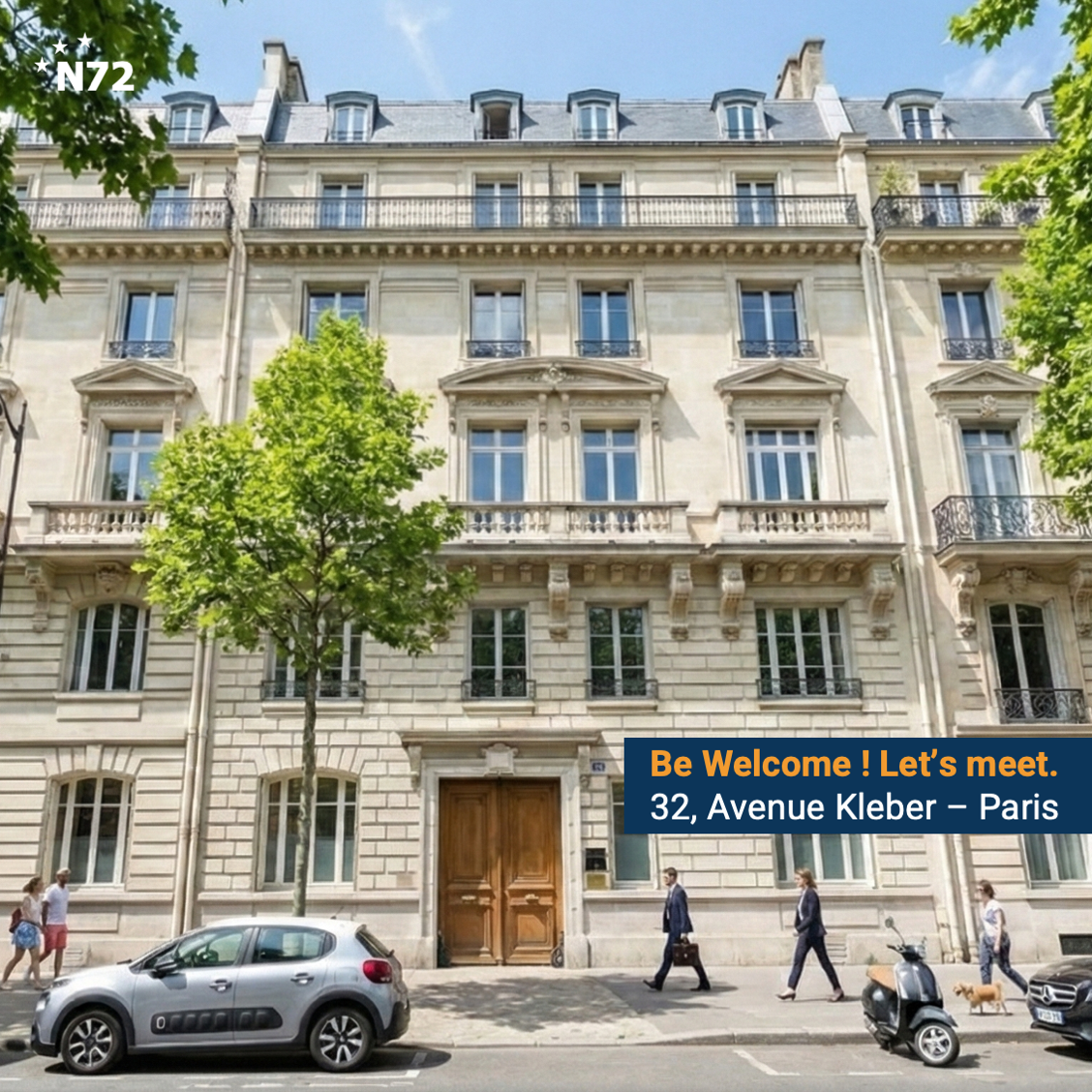 N72 S.A.S. - 32, Avenue Kleber - Paris